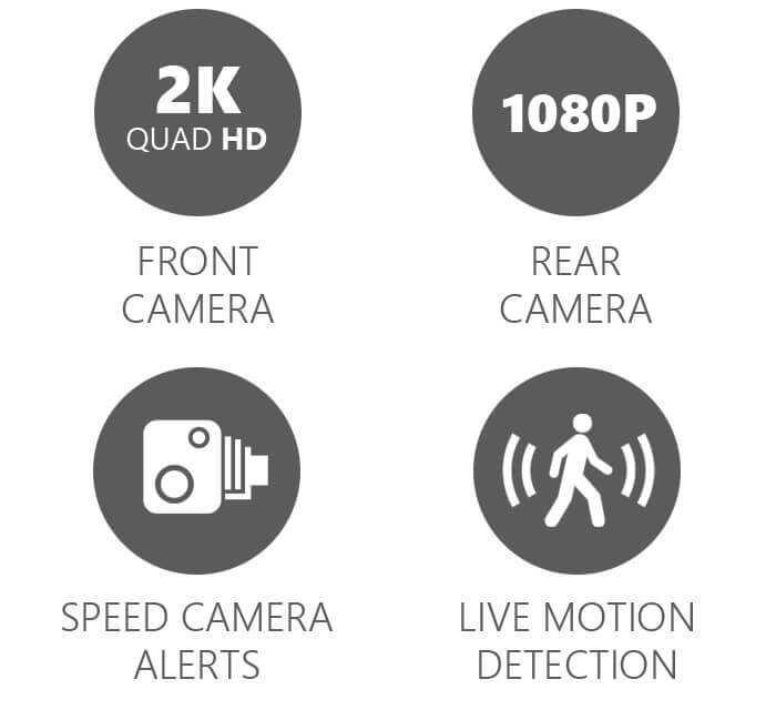 FineVu GX400 Dashcam Features